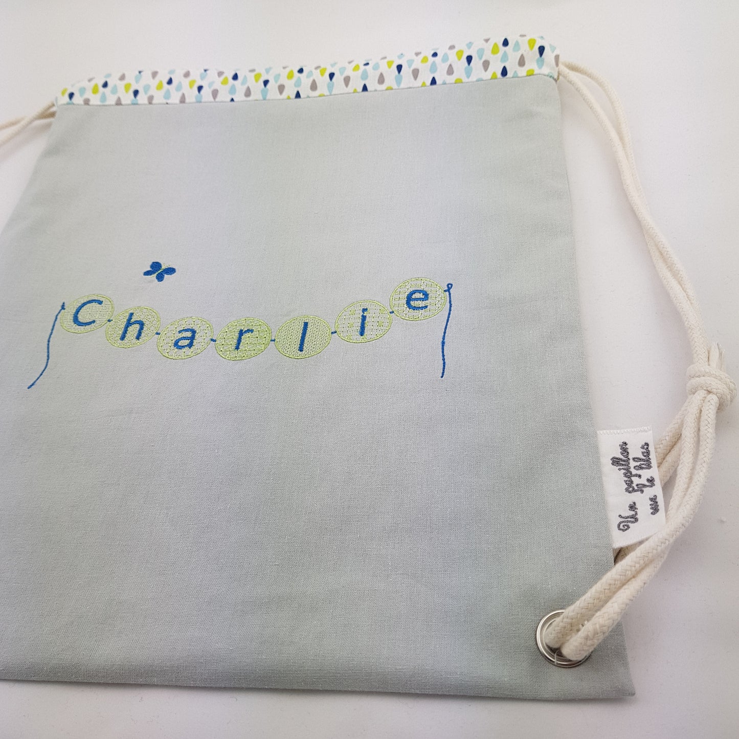 Sac à dos "Guirlande prénom"