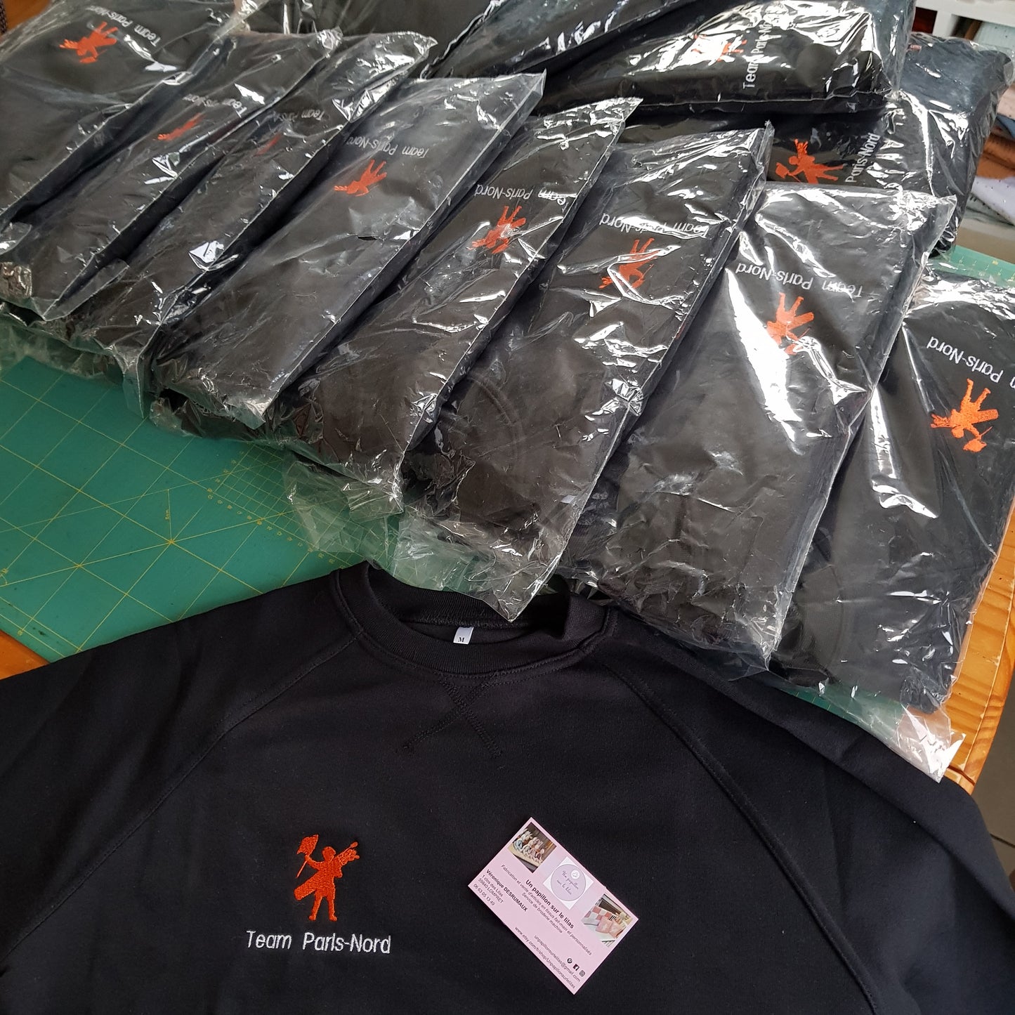 Service broderie - Exemple