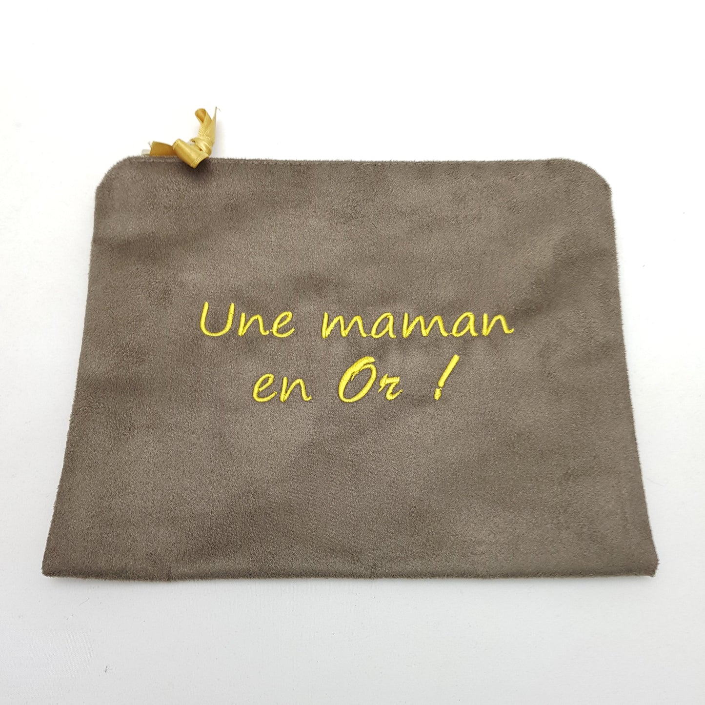 Pochette suédine