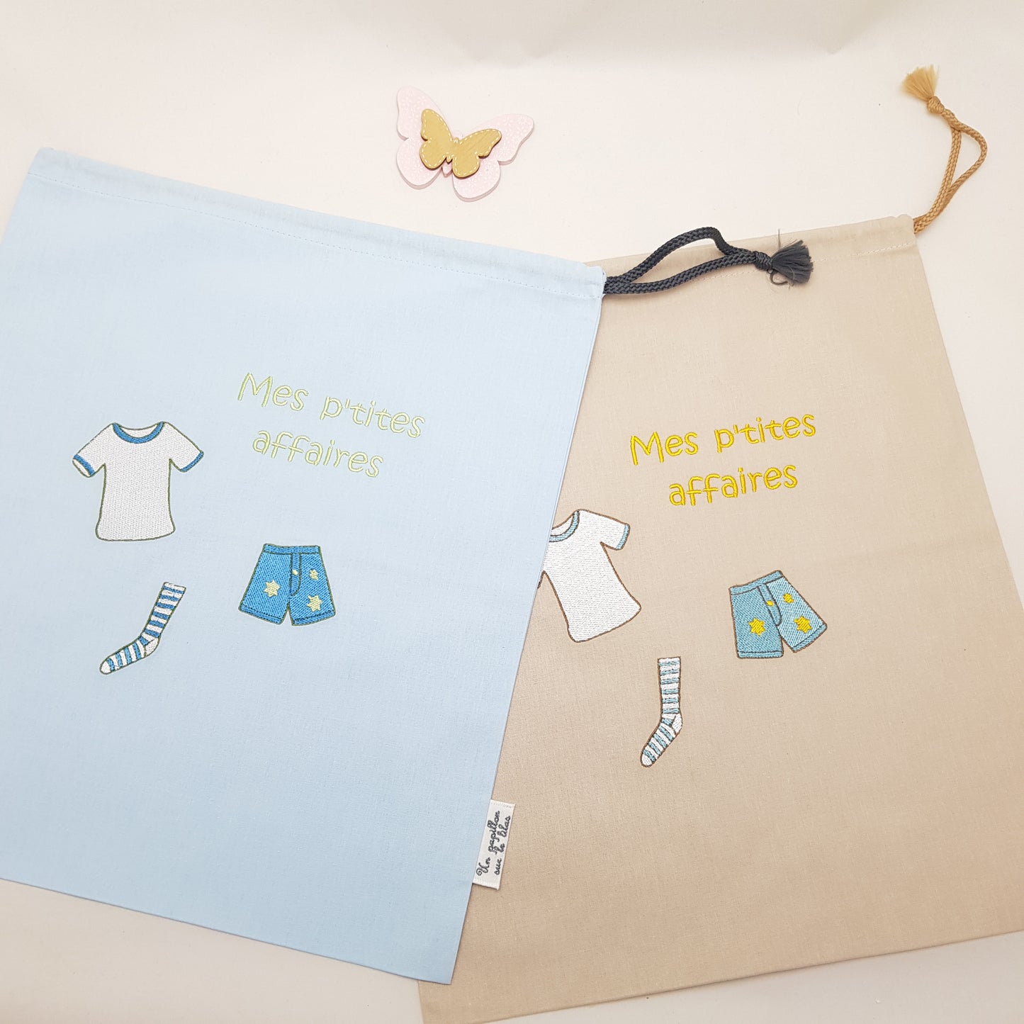 Pochette "Mes p'tites affaires" garçon