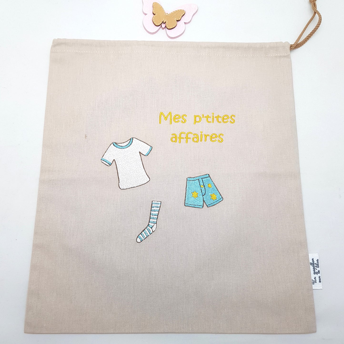 Pochette "Mes p'tites affaires" garçon
