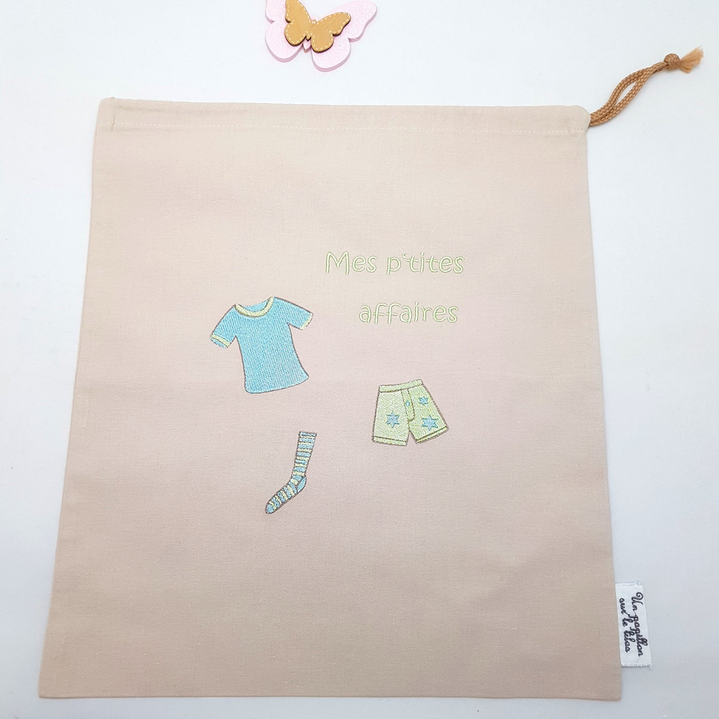 Pochette "Mes p'tites affaires" garçon