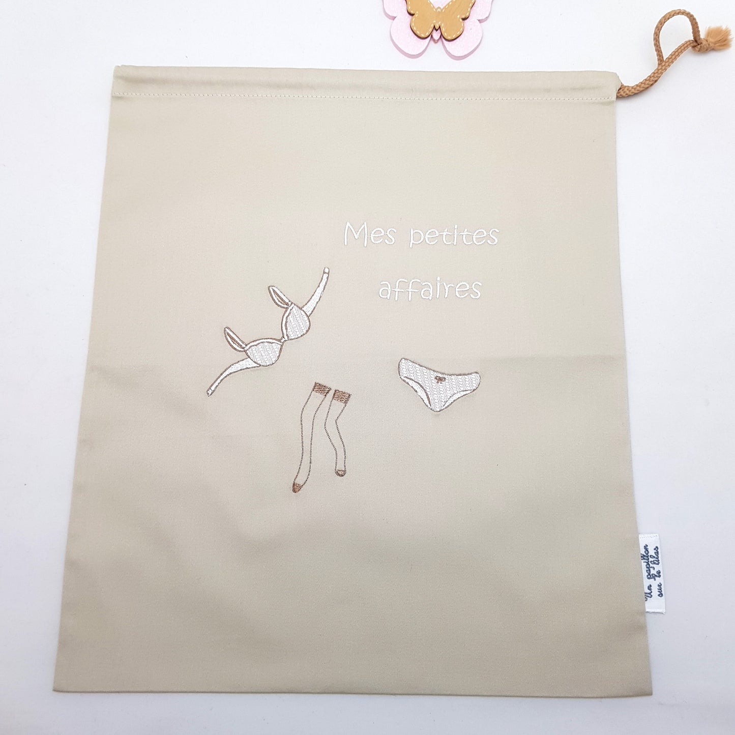Pochette "Mes p'tites affaires" femme