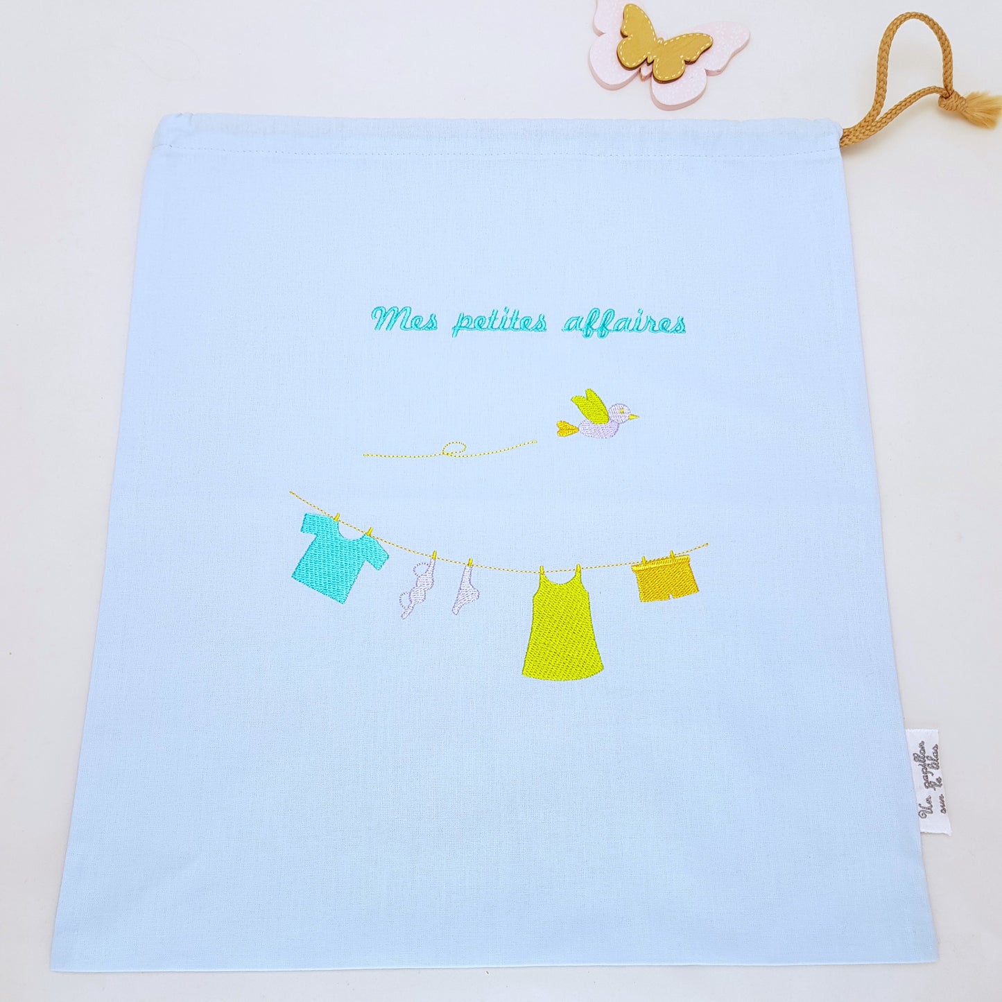 Pochette "Mes petites affaires" femme