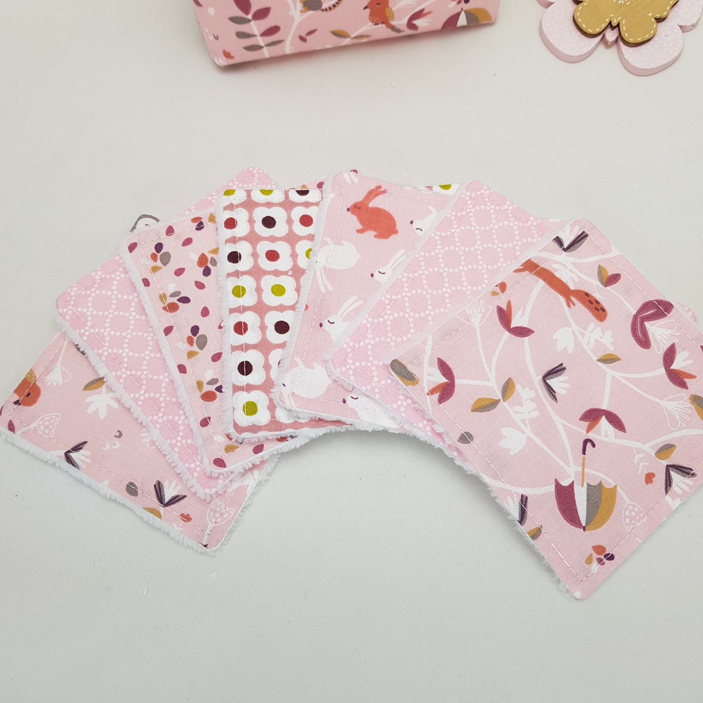 Lot de 7 lingettes