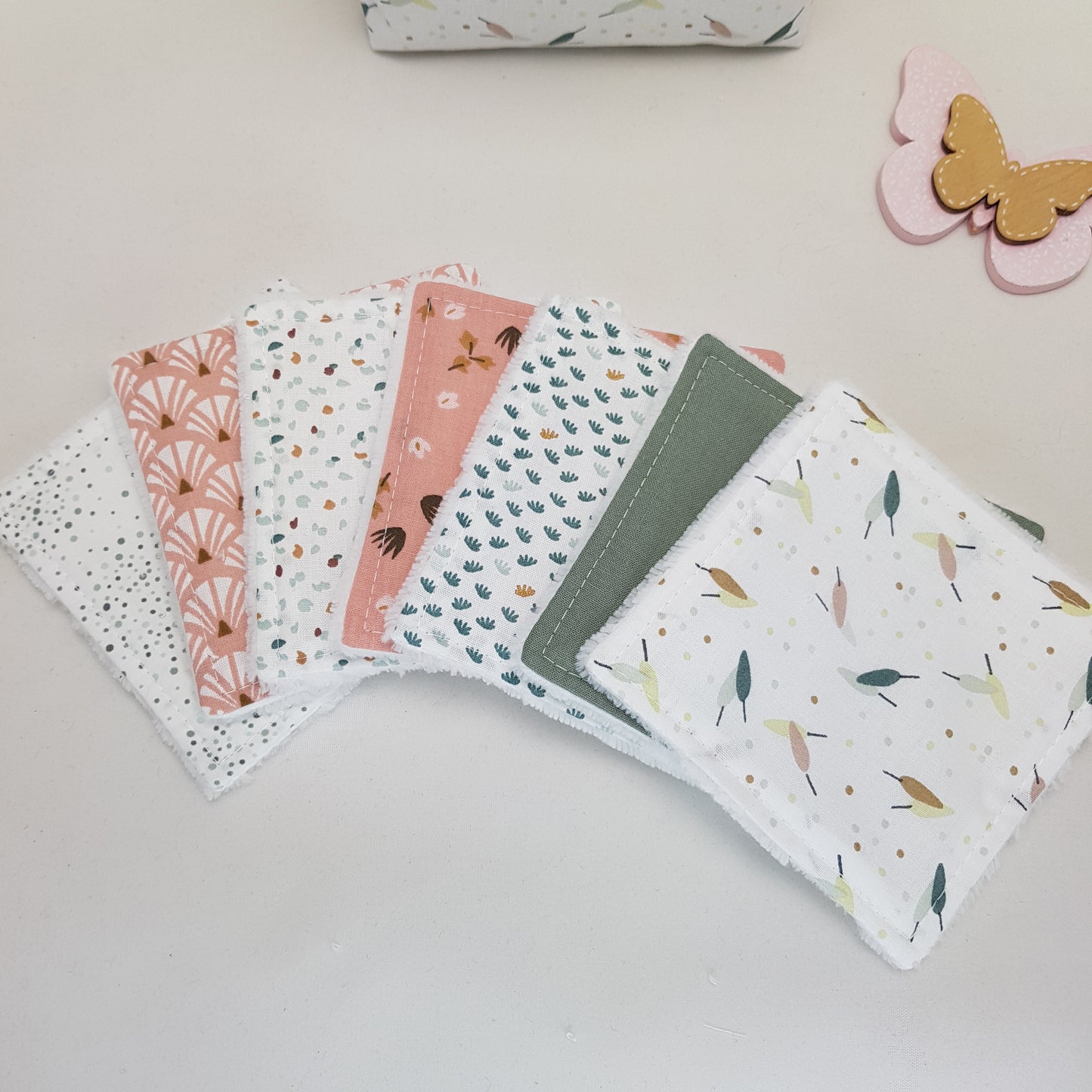 Lot de 7 lingettes