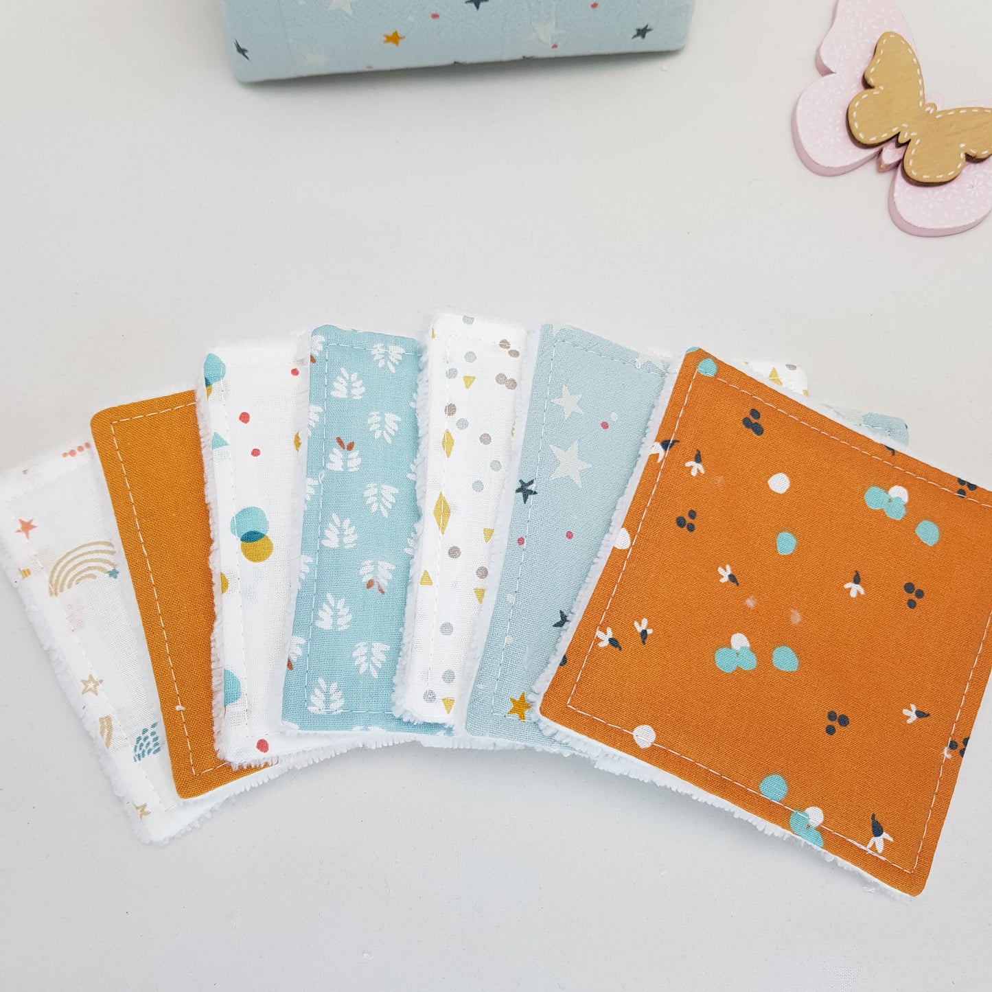 Lot de 7 lingettes