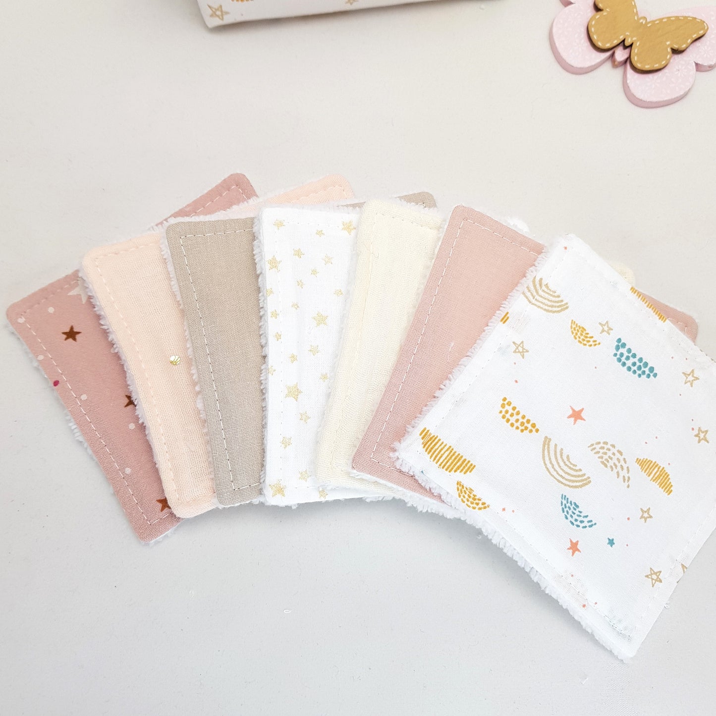 Lot de 7 lingettes