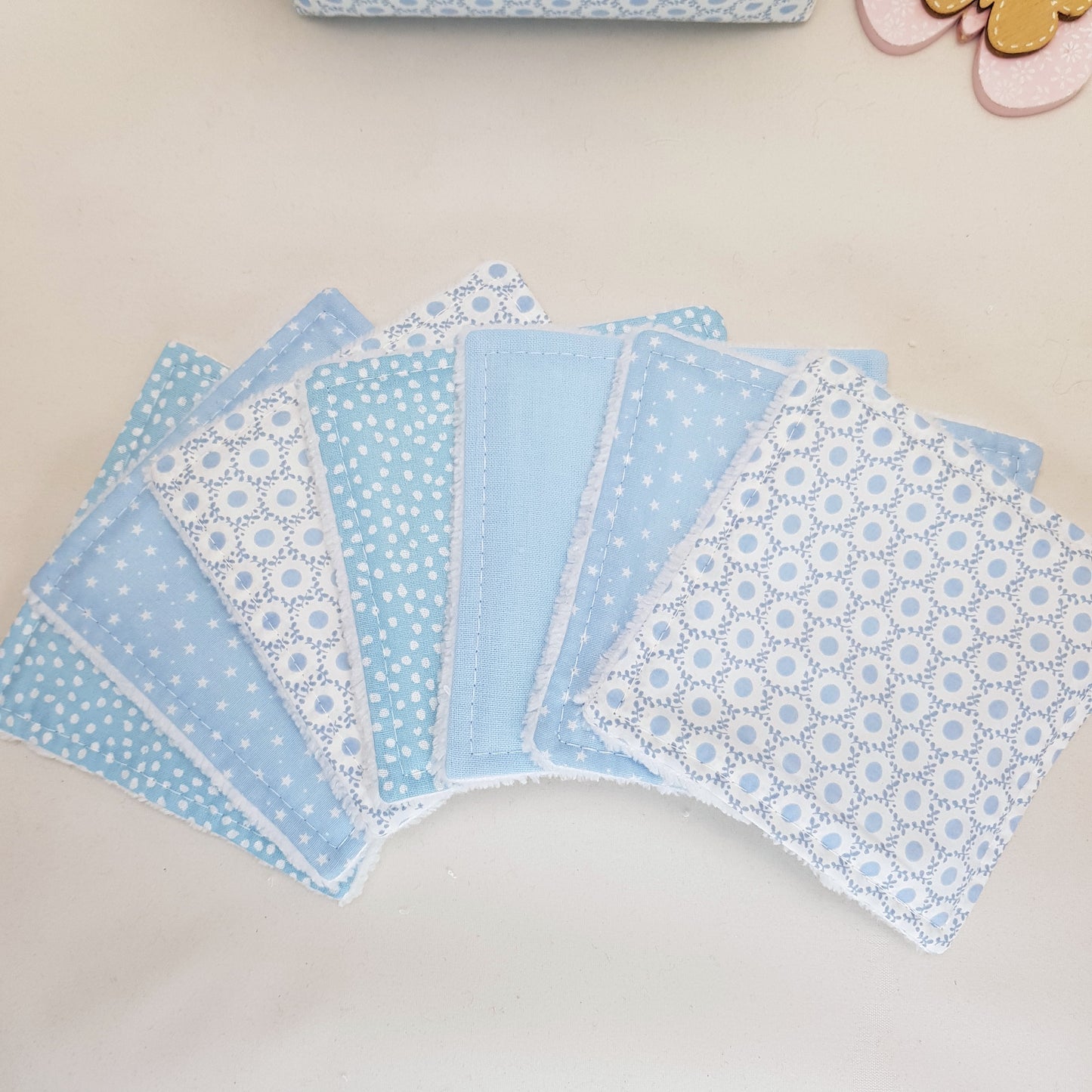 Lot de 7 lingettes
