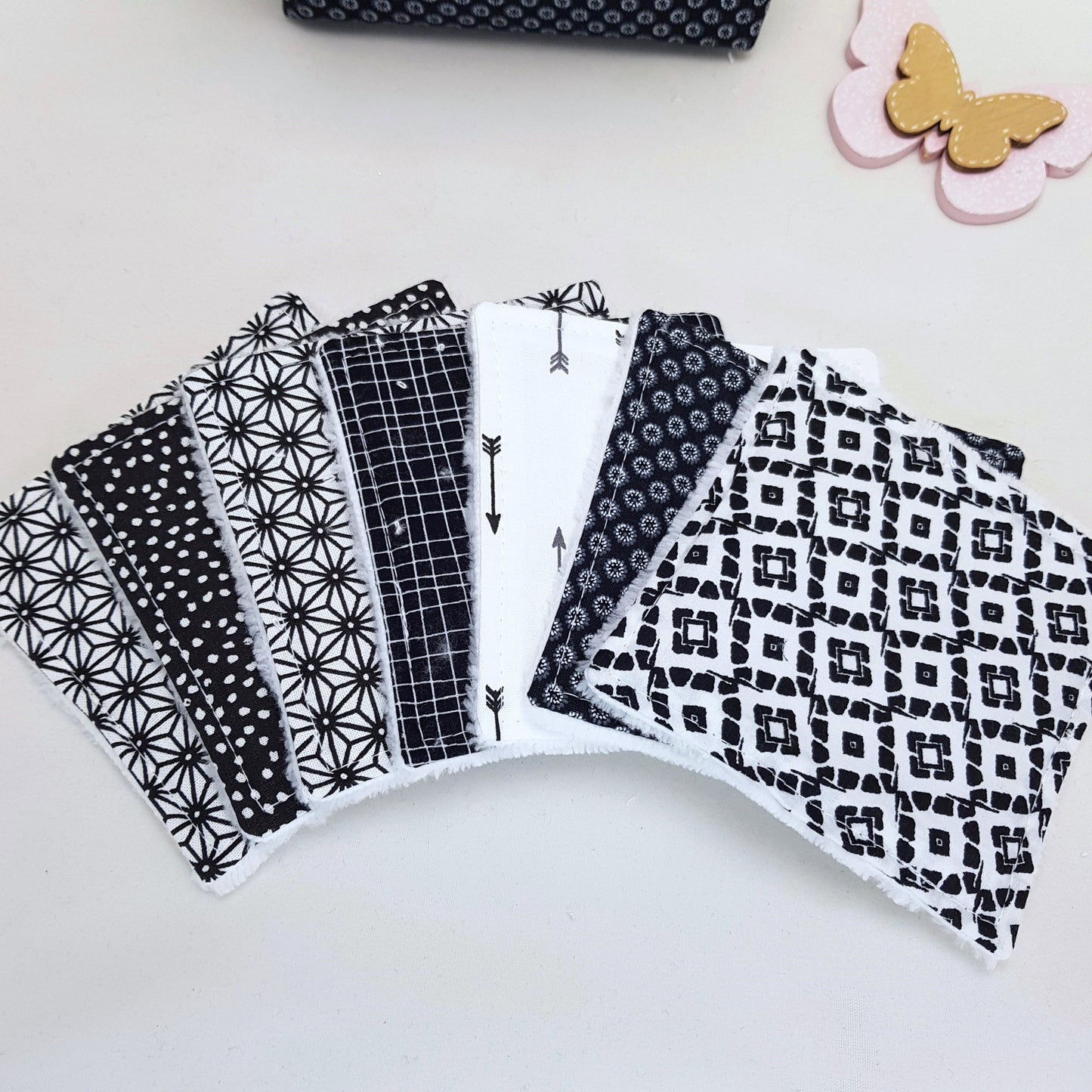 Lot de 7 lingettes