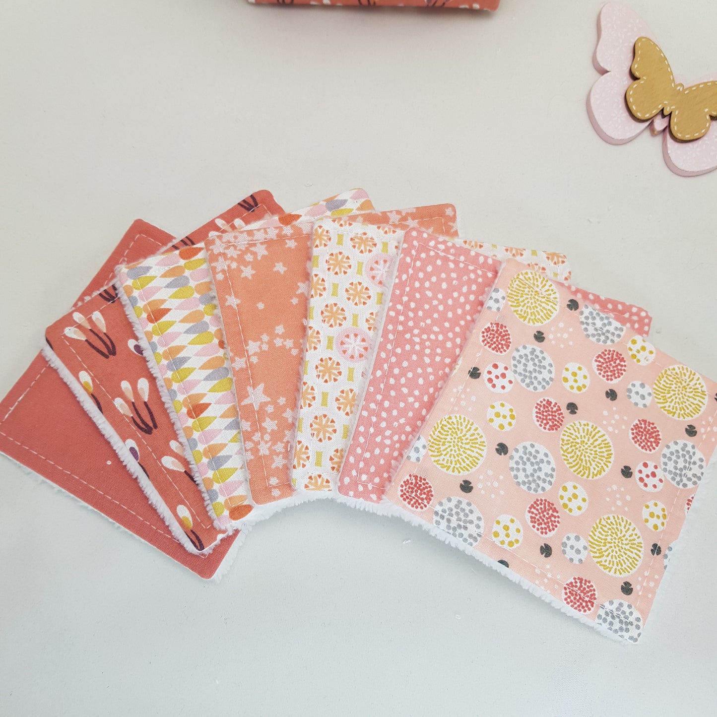 Lot de 7 lingettes