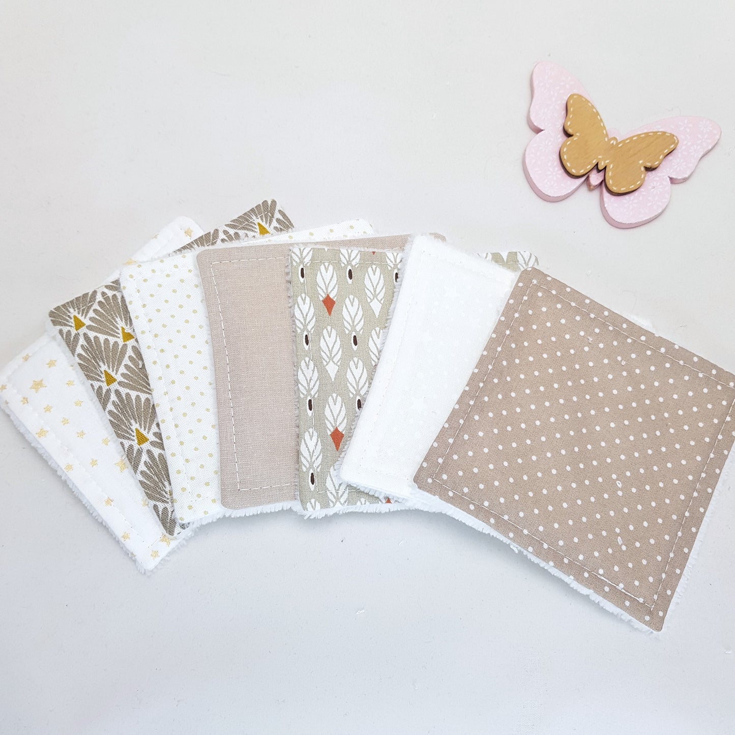 Lot de 7 lingettes