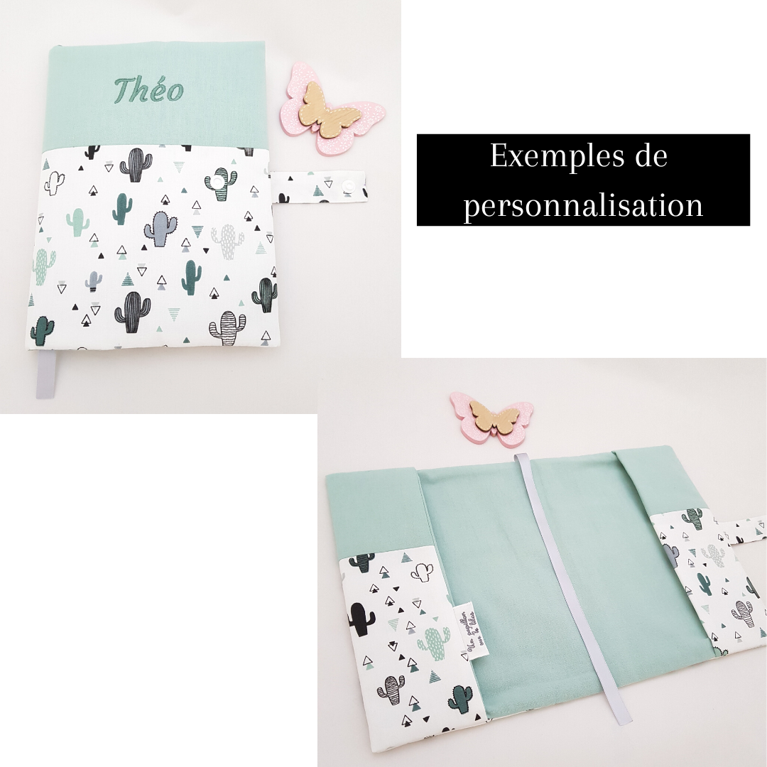 Protège carnet de santé PERSONNALISE