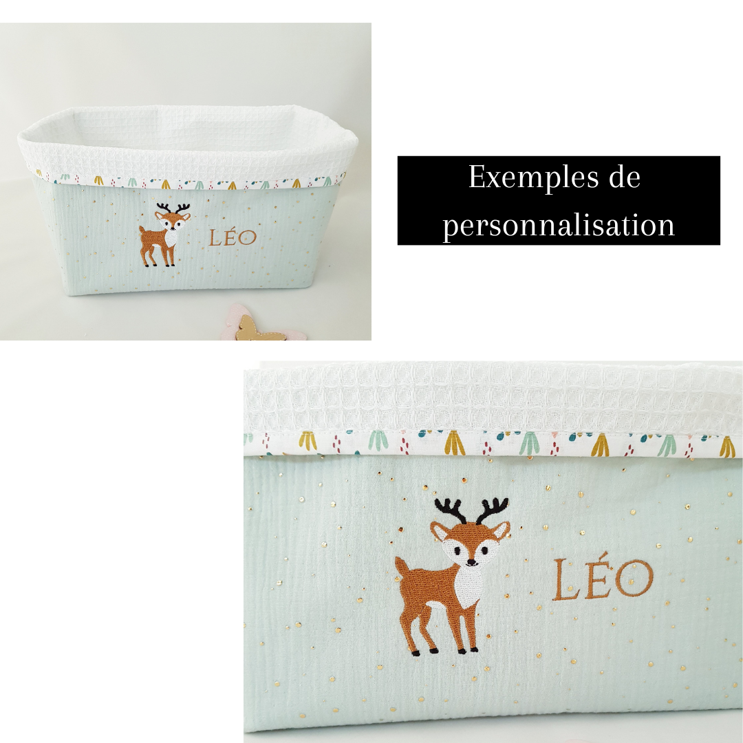 Panier à couches PERSONNALISE