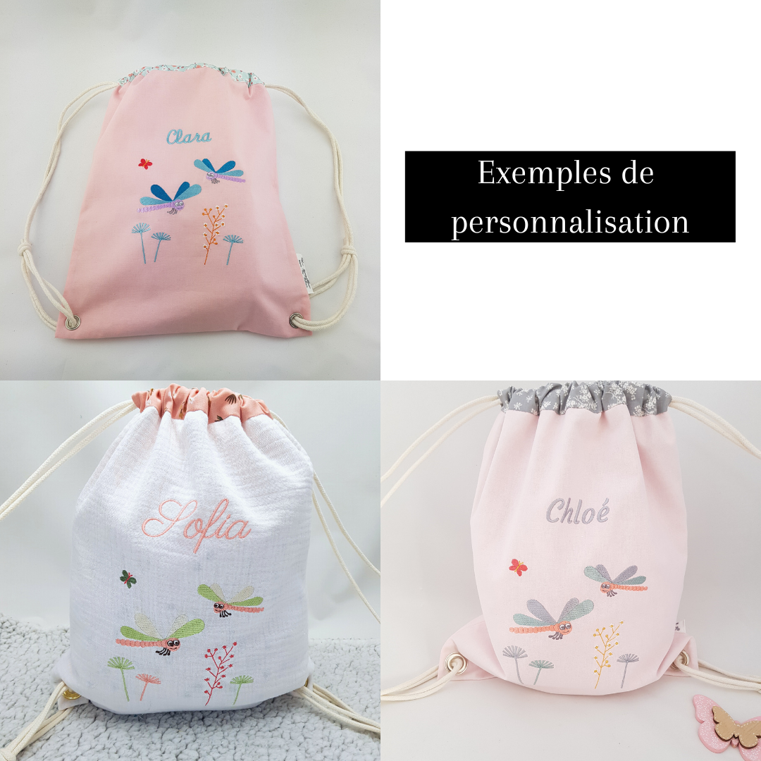 Sac à dos "Libellules"