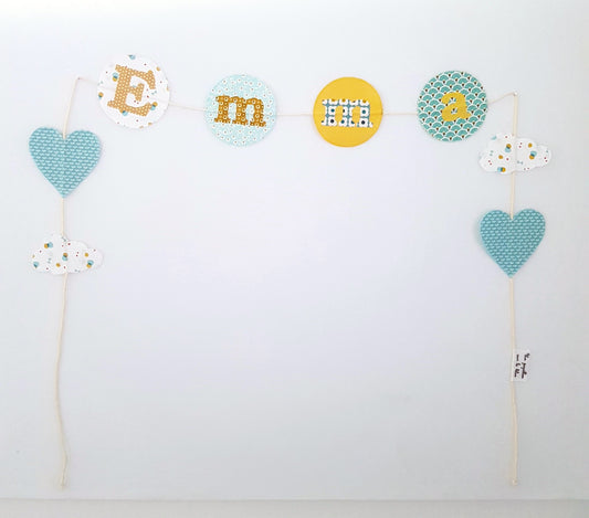 Guirlande prénom PERSONNALISEE