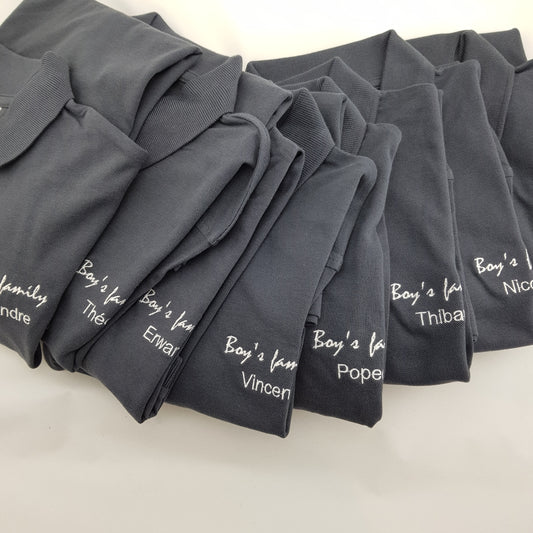 Service broderie - Exemple