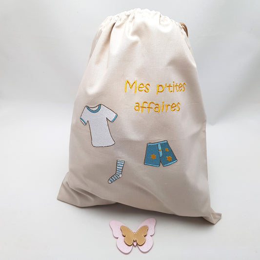 Pochette "Mes p'tites affaires" garçon