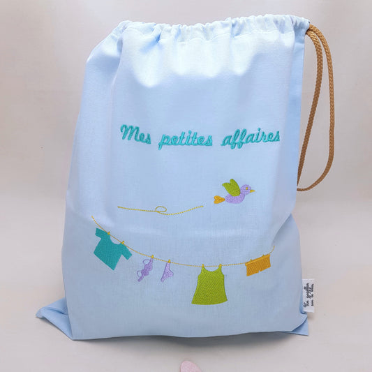 Pochette "Mes petites affaires" femme